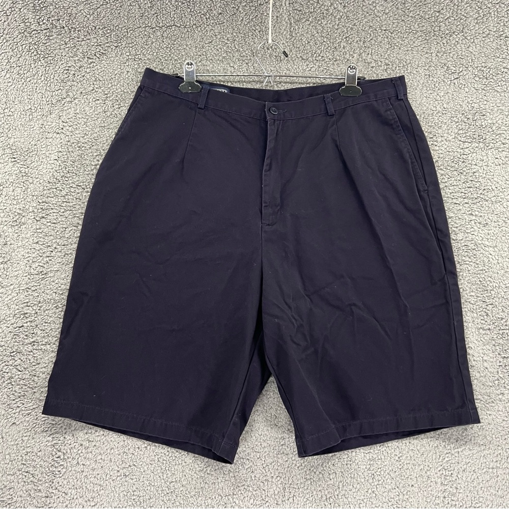 Lands' End Chino Shorts Blue Women Size 18W